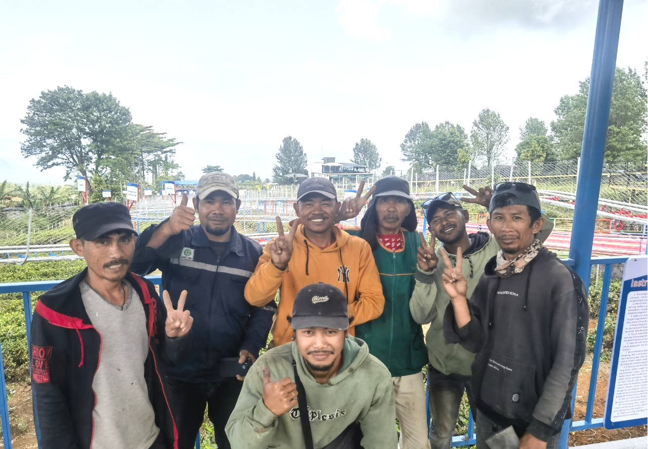 中國匠心，印尼綻放！名揚景區(qū)雙軌滑道閃耀GOALPARA公園，獲國際客戶高度贊譽！
